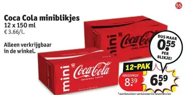Coca Cola - Miniblikjes