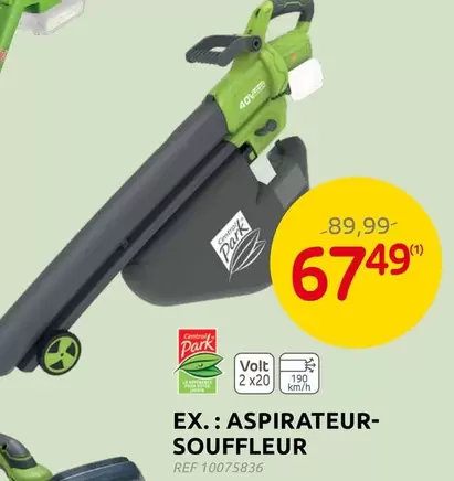 Park - ASPIRATEUR-SOUFFLEUR