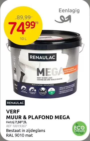 Mega - MUUR & PLAFOND MEGA