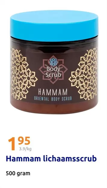 Hammam lichaamsscrub