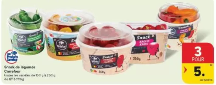 Snack -  de légumes