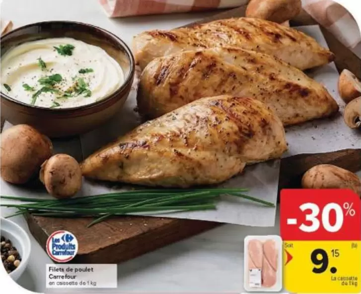 De - Filets de poulet