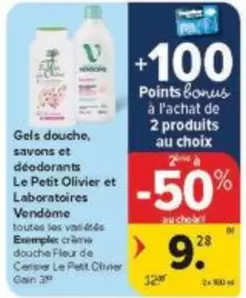 Fleur - Gels douche, savons et déodorants