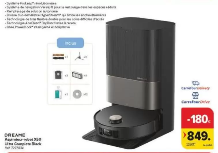 De - Aspireateur-robot X50