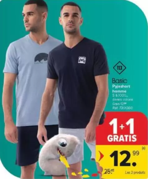 Basic Pyinshort homme