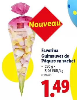 De - Guimauves de Pâques en sachet
