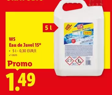 De - Eau de Javel 15°