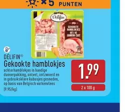 De - Gekookte hamblokjes