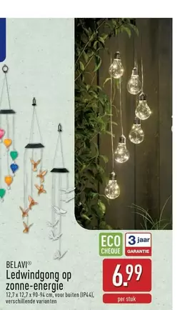 Ledwindgong op zonne-energie