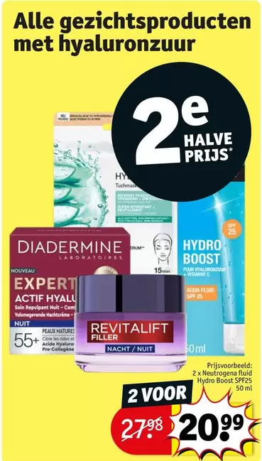 Alle gezichtsproducten met hyaluronzuur