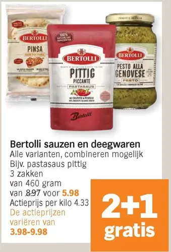 De - Sauzen En egwaren