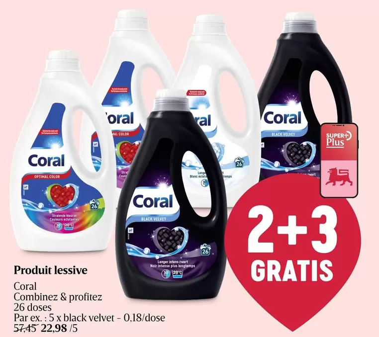 Black - Produit lessive