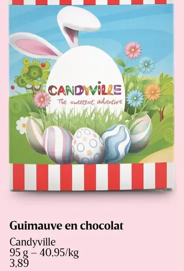 Guimauve en chocolat
