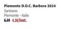 Piemonte D.O.C. Barbera 2024
