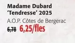 De - Tendresse' 2025 A.O.P. Côtes de Bergerac