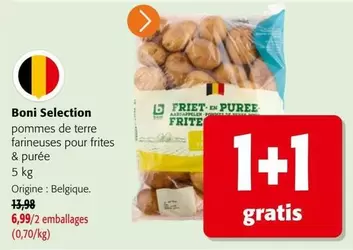 De - pommes de terre farineuses pour frites & purée