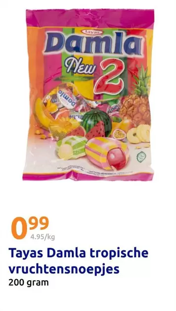 Damla tropische Vruchtensnoepjes