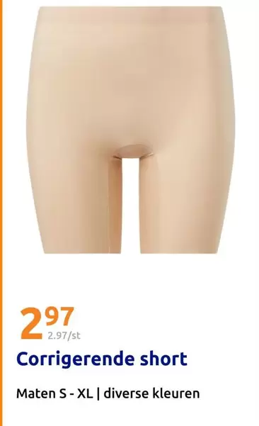 Corrigerende short