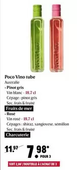 De - Poco Vino tube