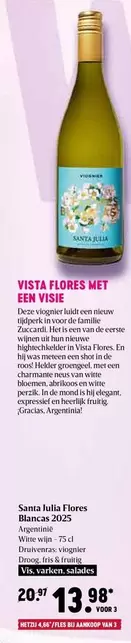 De - Vista Flores met een visje