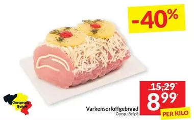 Varkensrollofgebraad