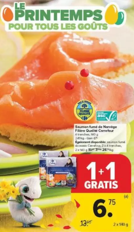 De - Saumon Fumé Norvège