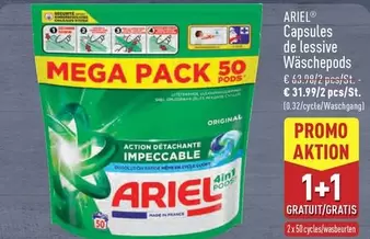 Mega - Capsules de lessive Wäschepods