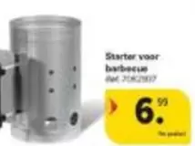 Starter voor barbecue