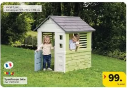 Red - Speelhuisje Jolie