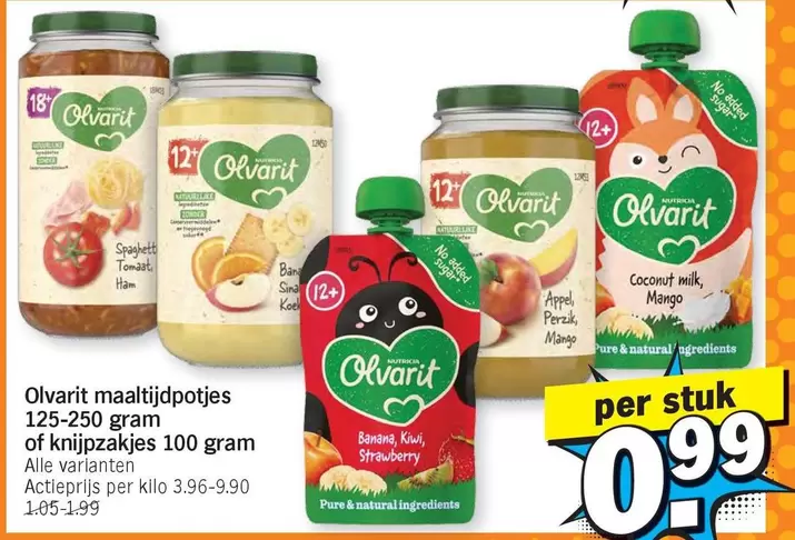 Kiwi - Maaltijdpotjes Of Knijpzakjes