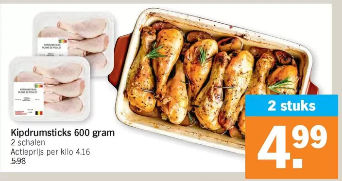 De - Kipdrumsticks 600 gram