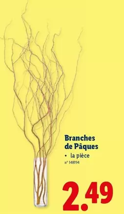 De - Branches de Pâques