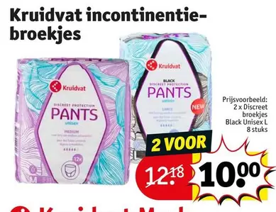 Black - incontinentie-broekjes