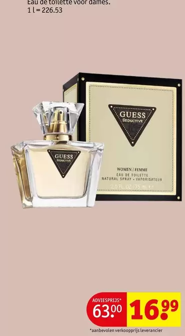 De - Eau de toilette voor dames