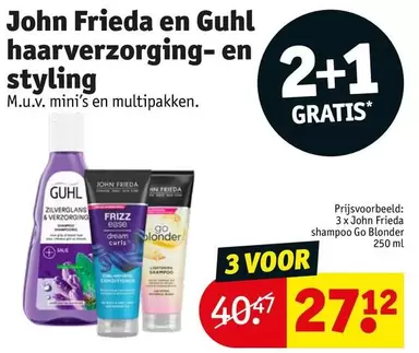 Go - haarverzorging- en styling