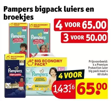 Pampers - Bigpack Luiers En Broekjes