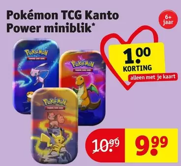 Pokemon - TCG Kanto Power miniblik