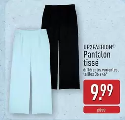 Pantalon tissé