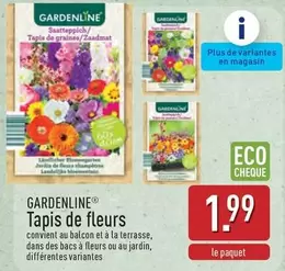 De - Tapis de fleurs