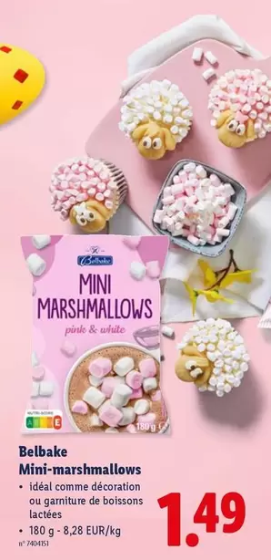 Pink - Mini-marshmallows