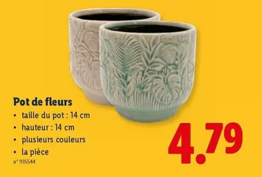De - Pot de fleurs