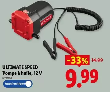 Pompe à huile, 12 V