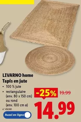 Tapis en jute