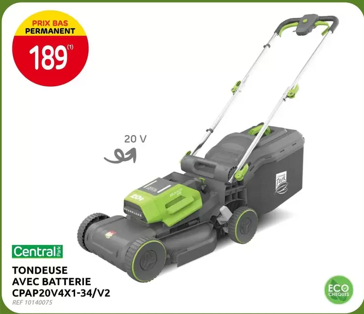 Park - TONDEUSE AVEC BATTERIE CPAP20V4X1-34/V2