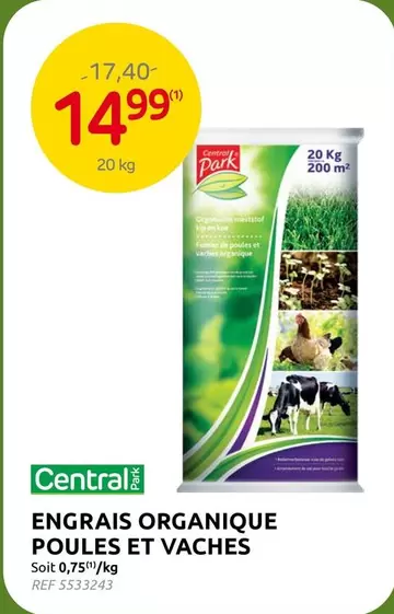 Park - ENGRAIS ORGANIQUE POULES ET VACHES