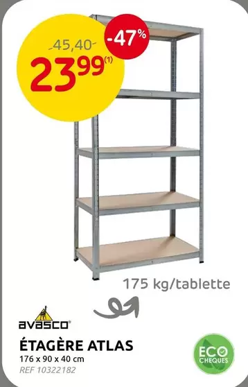 ÉTAGÈRE ATLAS