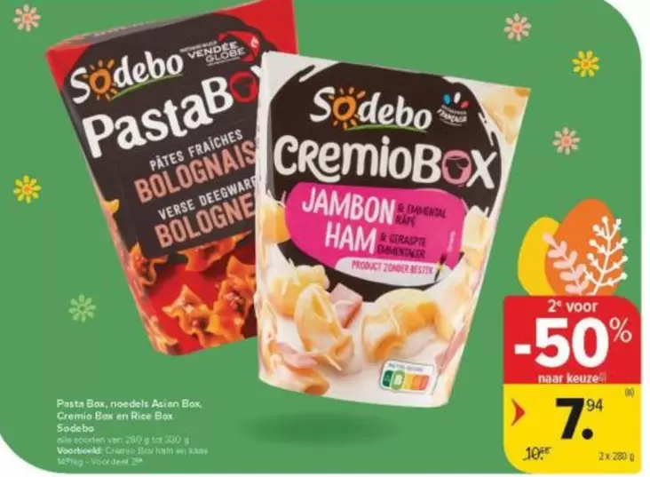 Box - Pasta , Cremio