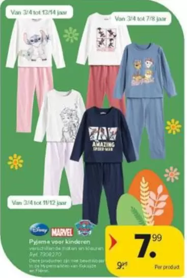 Marvel - Pyjama voor kinderen