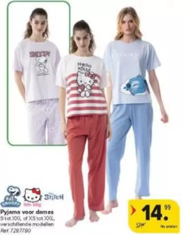 Stitch - Pyjama voor dames