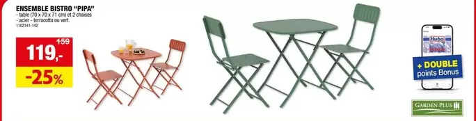 ENSEMBLE BISTRO "PAPA"